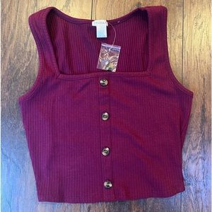 Bozzolo tank crop top